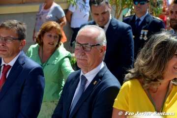 Telde rinde pleitesía a San Miguel en Valsequillo (Foto Francisco Javier Santana y TA)